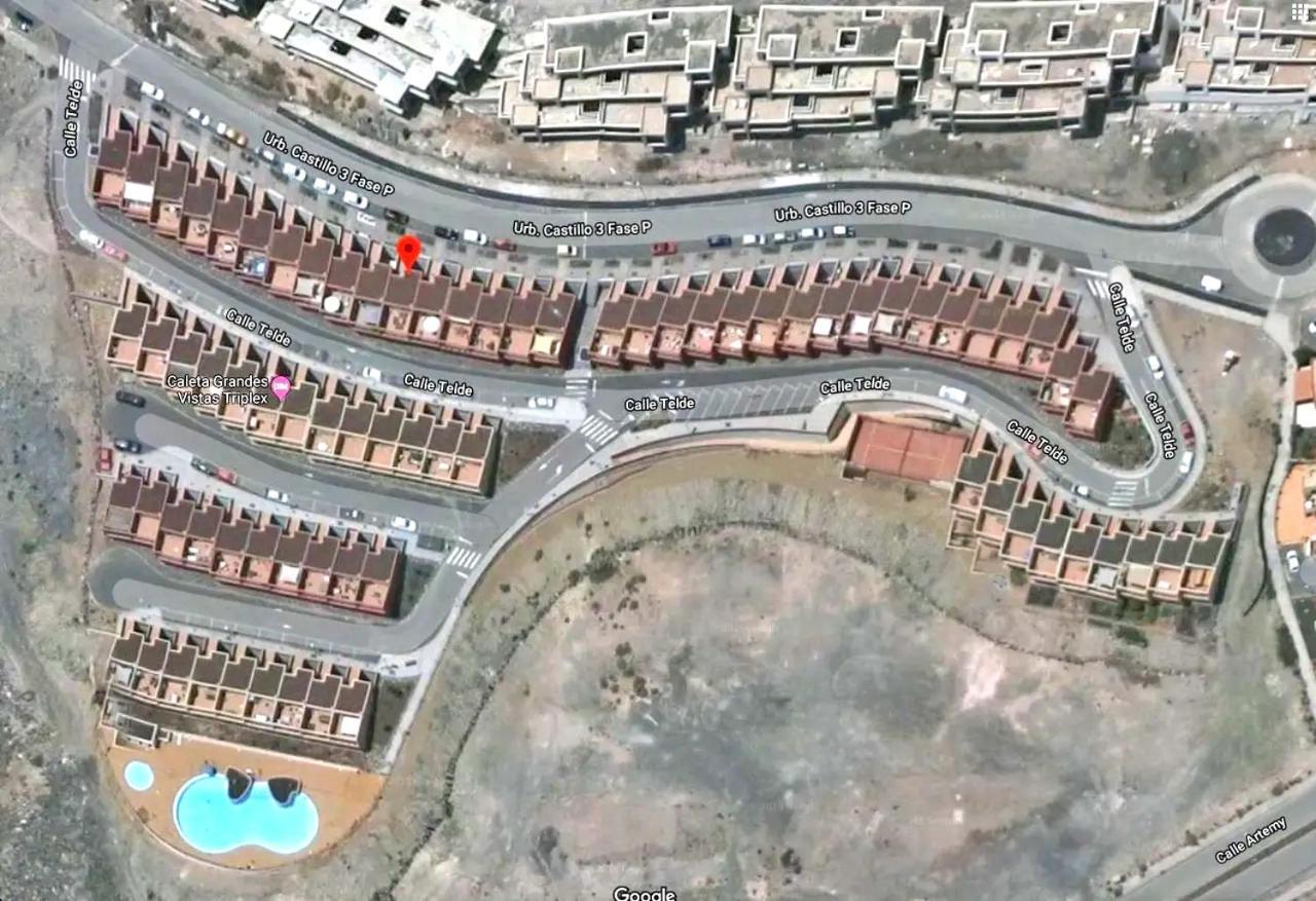 Ferienhaus Casa Caleta - Caleta Fuste - Meerblick - Pool - Glasfaserinternet Caleta De Fuste Exterior photo