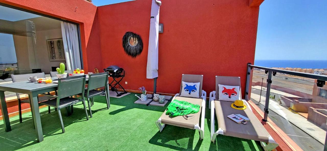 Ferienhaus Casa Caleta - Caleta Fuste - Meerblick - Pool - Glasfaserinternet Caleta De Fuste Exterior photo